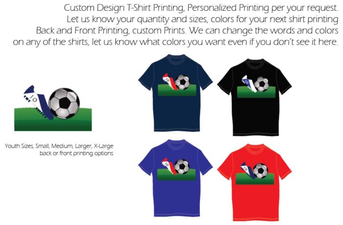 Soccer Futbol Shirts